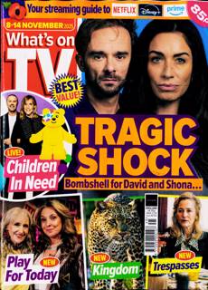 Whats On Tv England Magazine Issue 08/11/2025