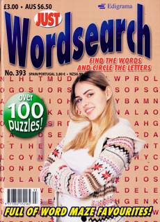 Just Wordsearch Magazine Issue NO 393