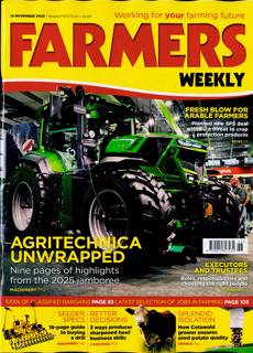 Farmers Weekly Magazine Issue 14/11/2025