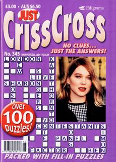Just Criss Cross Magazine Issue NO 345