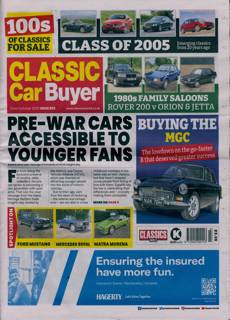Classic Car Buyer Magazine Issue 22/10/2025