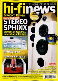 Hi-Fi News Magazine Issue DEC 25