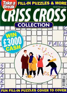 Take A Break Crisscross Collection Magazine Issue NO 12