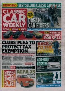 Classic Car Weekly Magazine Issue 22/10/2025