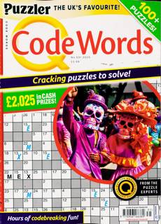 Puzzler Q Code Words Magazine Issue NO 531