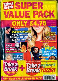 Take A Break Super Value Pack Magazine Issue NO 73