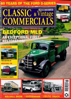 Classic & Vintage Commercial Magazine Issue NOV 25