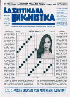 La Settimana Enigmistica Magazine Issue NO 4885