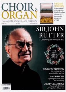 Choir & Organ Magazine Issue WINTER