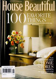 House Beautiful Usa Magazine Issue SEP-OCT