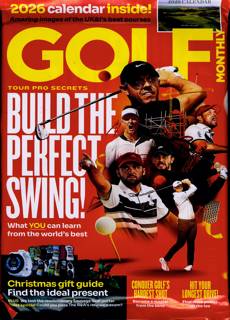 Golf Monthly Magazine Issue DEC 25