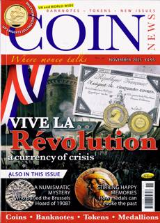 Coin News Magazine Issue NOV 25