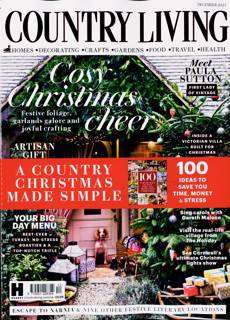 Country Living Magazine Issue DEC 25