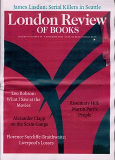London Review Of Books Magazine Issue VOL47/20
