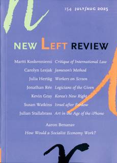 New Left Review Magazine Issue NO154