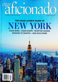 Cigar Aficionado Magazine Issue OCT 25
