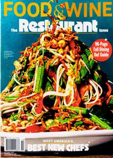 Food & Wine Usa Magazine Issue OCT 25