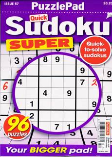 Puzzlelife Sudoku Super Magazine Issue NO 57