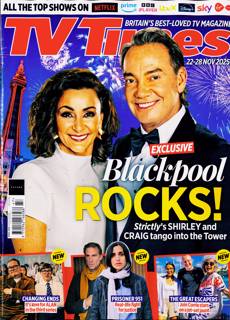 Tv Times England Magazine Issue 22/11/2025