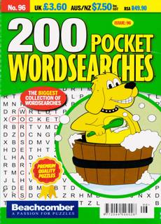 200 Pocket Wordsearches Magazine Issue NO 96