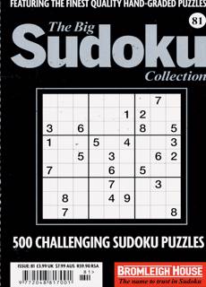 Big Sudoku Collection Magazine Issue NO 81