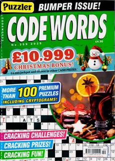 Puzzler Codewords Magazine Issue NO 359