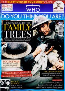 Who Do You Think You Are Magazine Issue DEC 25