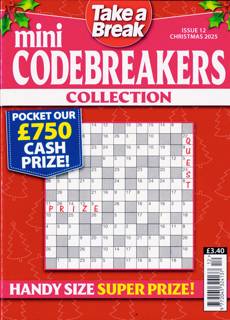 Tab Mini Codebreakers Coll Magazine Issue NO 12
