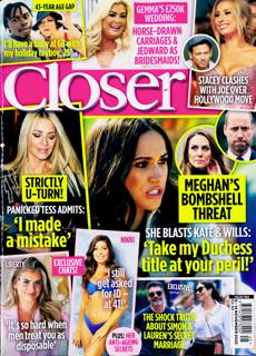 Closer Magazine Issue 08/11/2025