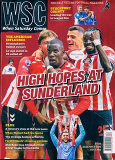 When Saturday Comes Magazine Issue DEC 25