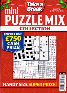 Tab Mini Puzzle Mix Coll Magazine Issue NO 12