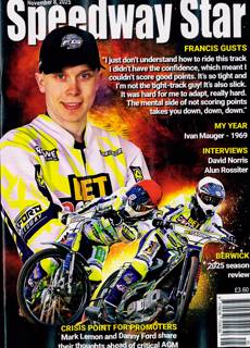 Speedway Star Magazine Issue 08/11/2025