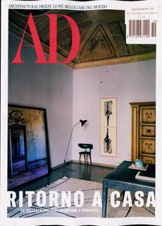 Architectural Digest Italian Magazine Issue NO 519