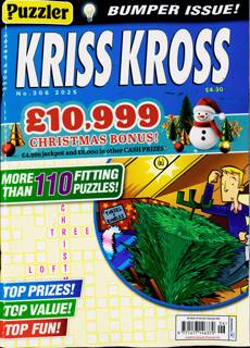 Puzzler Kriss Kross Magazine Issue NO 306