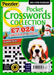 Puzzler Q Pock Crosswords Magazine Issue NO 283
