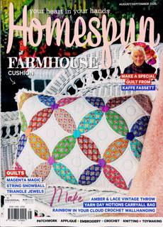 Homespun Magazine Issue AUG/SEP25