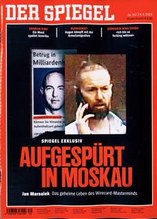 Der Spiegel Magazine Issue NO39