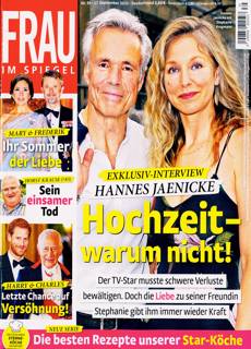 Frau Im Spiegel Weekly Magazine Issue NO39