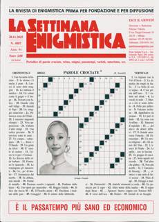 La Settimana Enigmistica Magazine Issue NO 4887