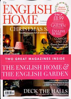 English Home Garden Pack Magazine Issue DEC 25