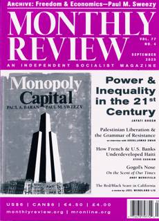 Monthly Review Magazine Issue SEP 25