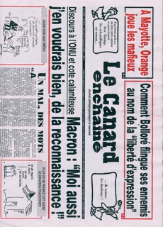 Le Canard Enchaine Magazine Issue NO5472