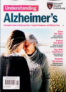 Harvard Health Magazine Issue ALZHEIMERS
