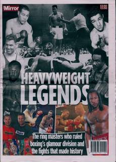 Boxing Legends Magazine Issue ONE SHOT