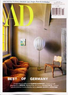 Architectural Digest German Magazine Issue NO 10