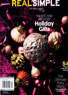 Real Simple Magazine Issue WIN 26