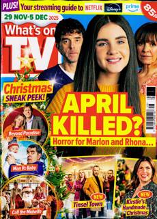 Whats On Tv England Magazine Issue 29/11/2025
