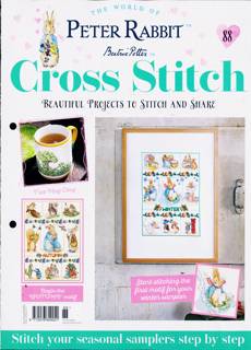 Peter Rabbit Cross Stitch Magazine Issue PART88
