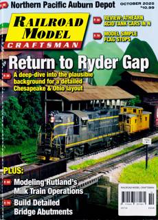 Railroad Model Craftsman Magazine Issue OCT 25