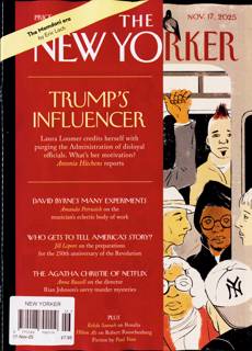 New Yorker Magazine Issue 17/11/2025
